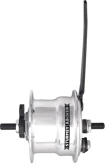 Sturmey Archer X-FDD Dynamo 3.0 Front Hub+70mm Drum Brake, 36h