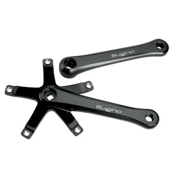 Sugino 75 Track Crank Arm Set – 165mm, 144 BCD, Square Taper ISO Spindle Interface