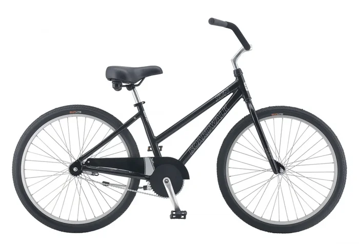 Sun Bicycles Boardwalk 26 Step-Thru 19in Gloss Black 26`