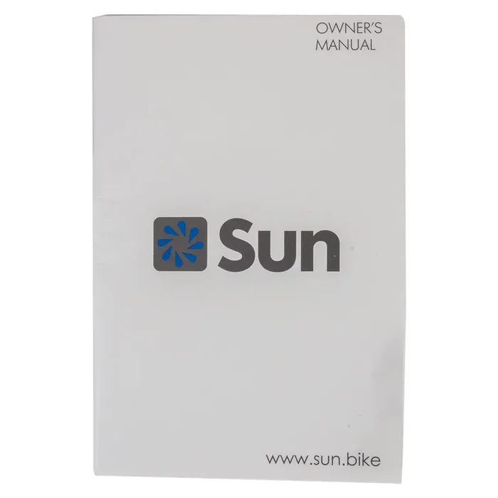 Sun Bicycles Manual Replacement Sun Bicycle Owners Manual V.4.2014