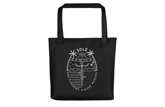 Sun Chasers – Black Tote Bag