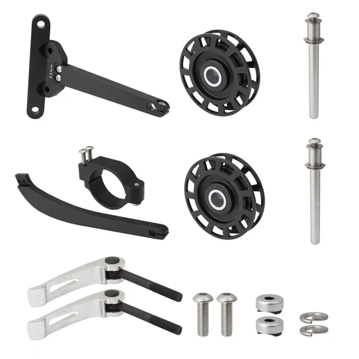 Sun Seeker Tadpole Chain Wizard Chain Management Systems — Adjustable Boom Connectors for Recumbent Bikes, Test Rides & Bike Customization