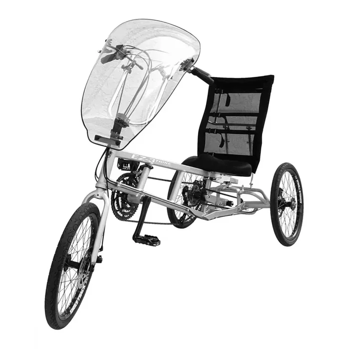 Sun Seeker Wind Fairing Wind Fairing Delta Trikes Clear