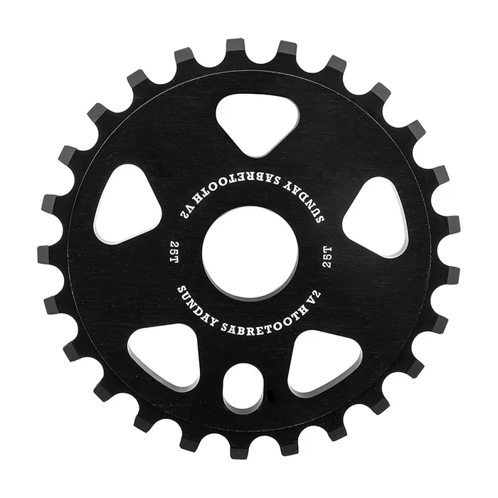 Sunday Sabretooth V2 Sprocket – 25t Black