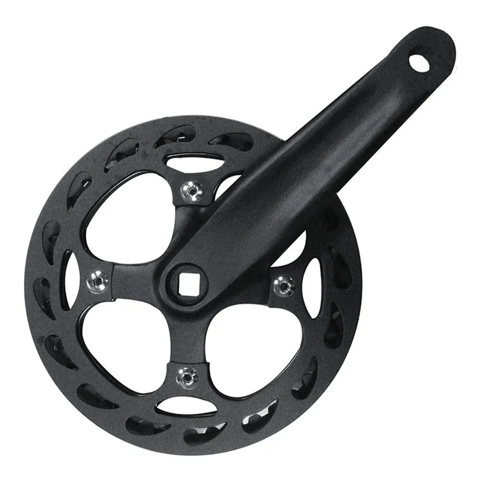 Sunlite Alloy Single Speed Dbl Guard 170×42 110 SQR JIS crankset black