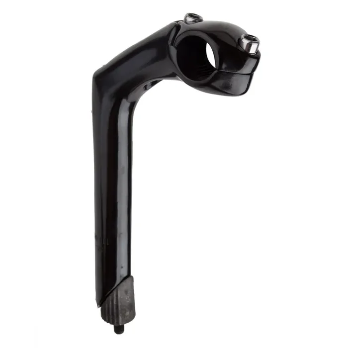 Sunlite Aluminum 2-Bolt Stem Road Quill 80mm Clamp 25.4mm 25 Deg Black Aluminum