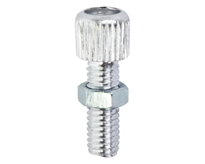 Sunlite Barrel Adjuster With Lock Nut (Silver) (1)