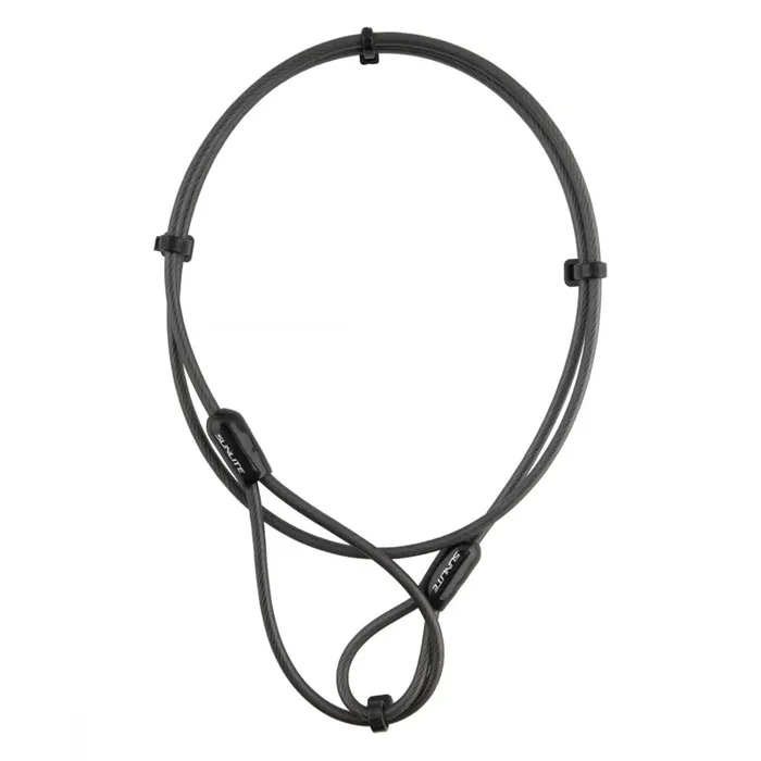 Sunlite Bike Leash Cable Only 3mm 2in6in/76.2cm One Extra Large Loop PVC Sleeve