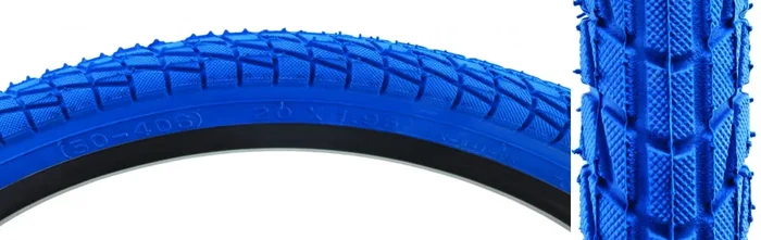 Sunlite Freestyle Kontact 20×1.95 Clincher Wire 65 Bu/Blu Reflective BMX Bike