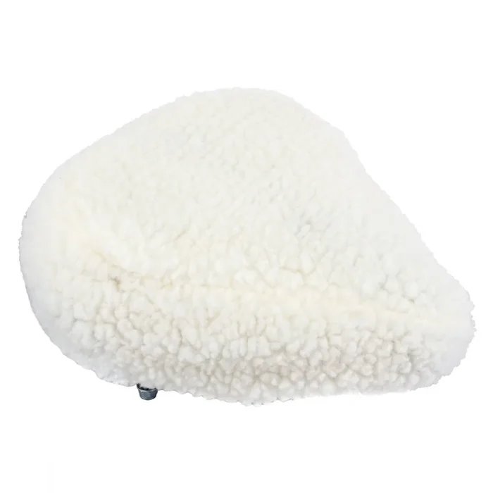 Sunlite Fur Seat Cover Cruiser White