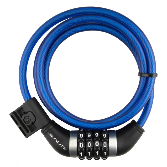 Sunlite Resettable Combo Cable Combo 8mm 6`/183cm Blu