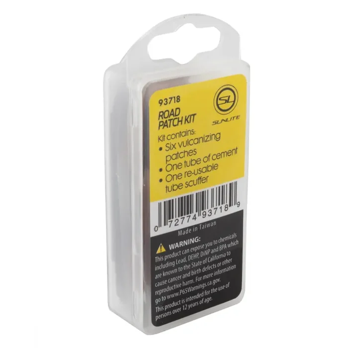 Sunlite Road Patch Kit 6 patches, cement and scuffer