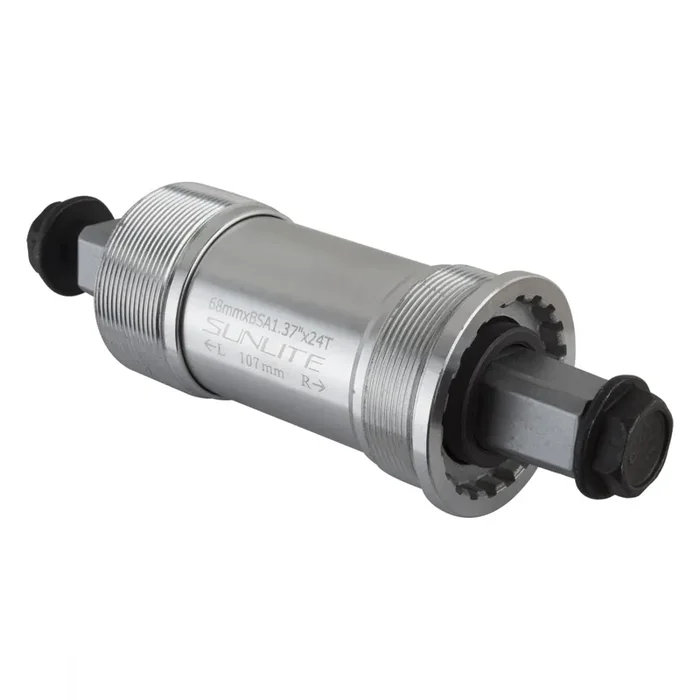 Sunlite SL-55 Square Taper JIS 68×107 Spindle Sealed Bearings BSA Bottom Bracket
