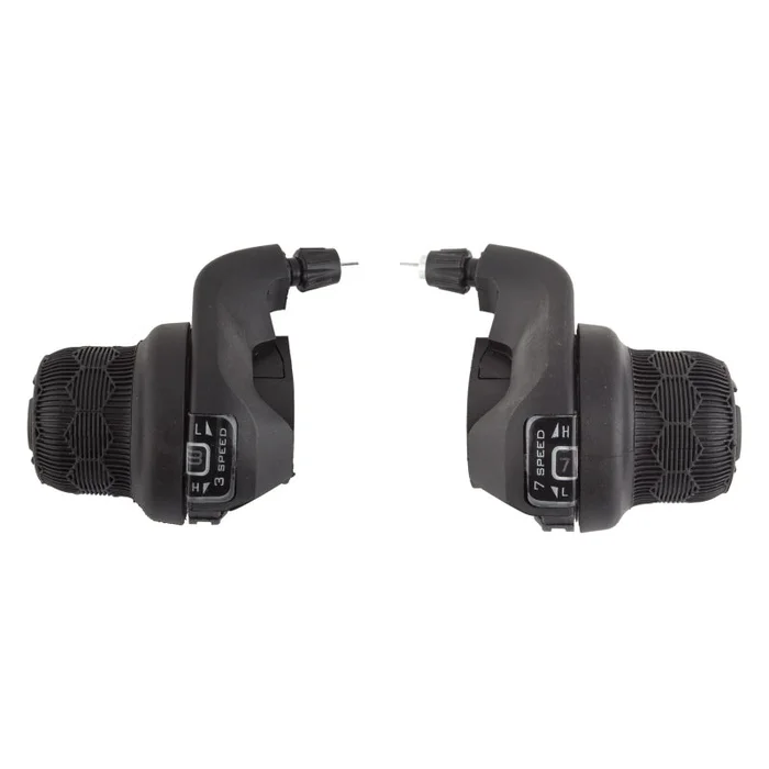 Sunlite TS Twist Shifter Pair 3x7sp 2 to 1 Blk