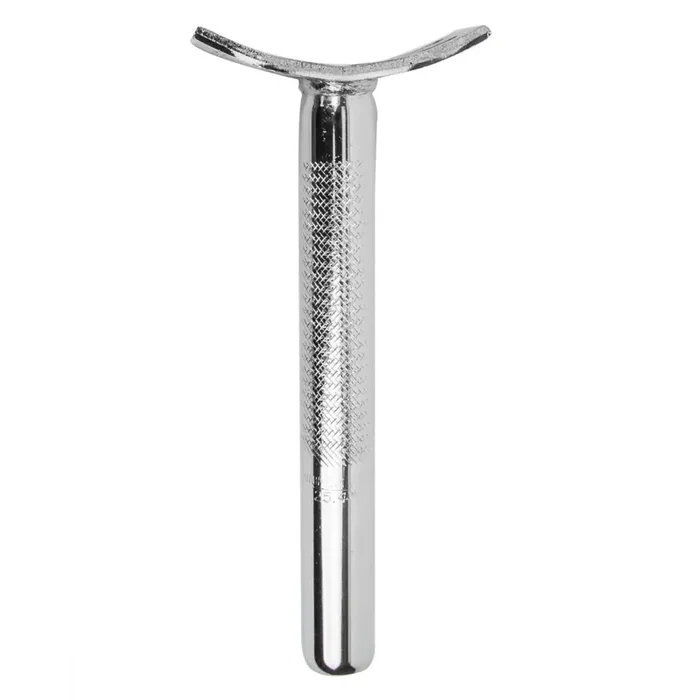 Sunlite Unicycle Seatpost 4-Bolt Post 25.4mm 200mm Chrome
