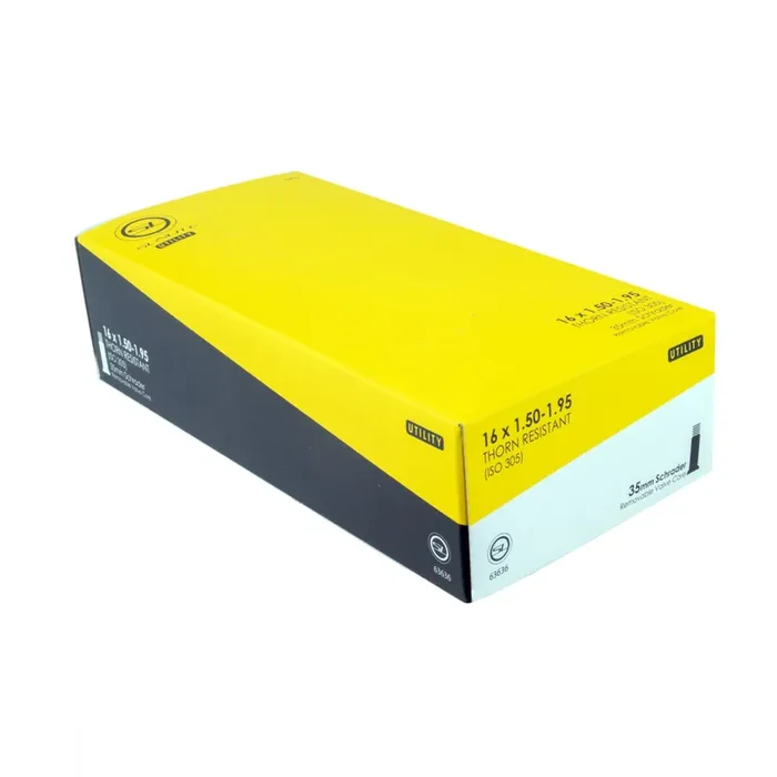 Sunlite Utili-T Thorn Resistant Schrader Valve Tubes 16×1.50-1.95 SV 35mm 0d