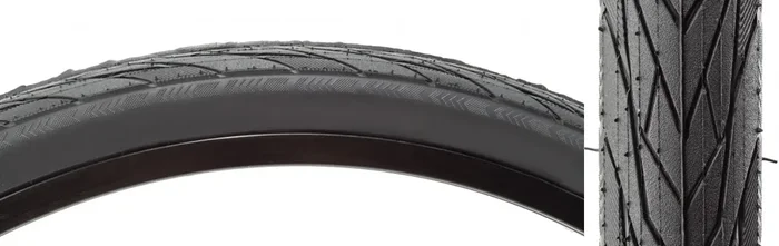 Sunlite UtiliT City Slick IV 700×38 Wire TPI 30 Black/Black Road Bike