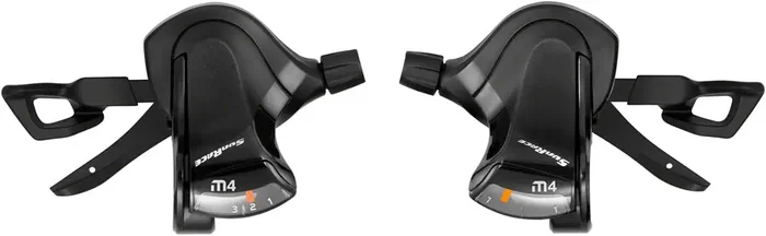 SunRace M403 Flat Bar Trigger Shifter Set – 7-Speed, Dual Lever