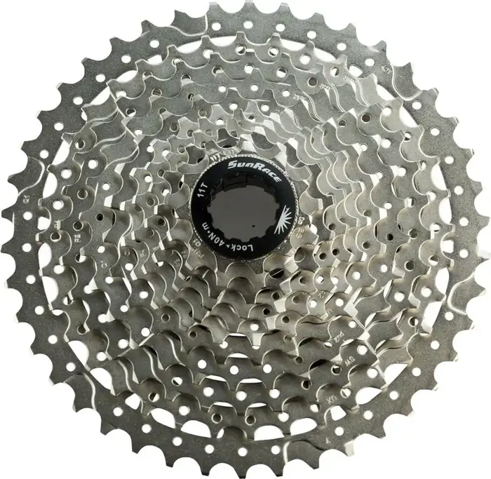 SunRace MS8 Cassette – 11 Speed, 11-42t, Silver