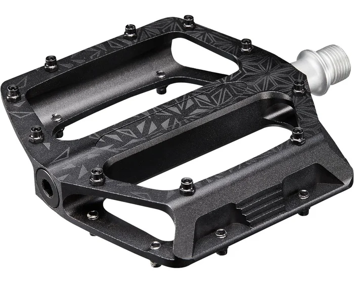 Supacaz Krypto CNC Alloy Platform Pedal (Black)