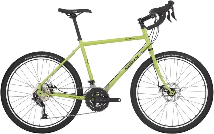 Surly Disc Trucker Bike – 26″, Steel, Pea Lime Soup, 46cm