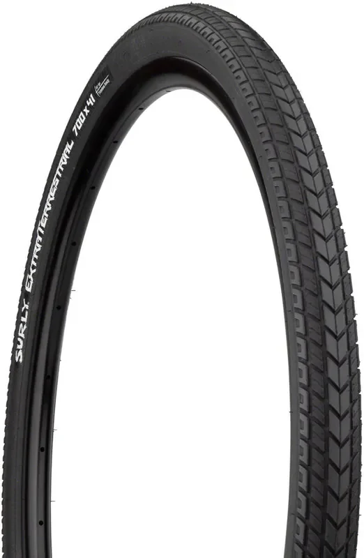 Surly ExtraTerrestrial Tire 700 x 41 Tubeless Folding Black 60tpi Touring Hybrid MK5539PA (IA-1199N)