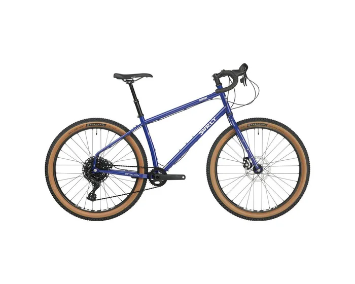 Surly Grappler 27.5″ 1.2 Drop-Bar Trail Bike (Subterranean Homesick Blue) (S)