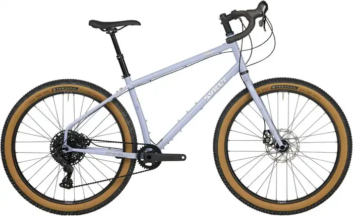 Surly Grappler Bike – 27.5″, Steel, Purple Dust Bunny, Medium