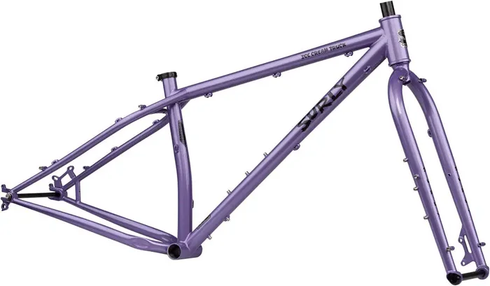 Surly Ice Cream Truck Frameset – 26″, Steel, Taro Milk Tea, Medium