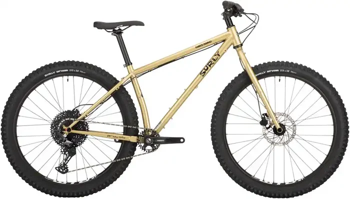 Surly Karate Monkey Bike – 27.5″, Steel, Fool‘s Gold, Small