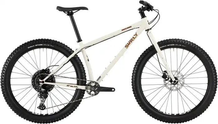 Surly Karate Monkey Bike – 27.5″, Steel, Snow Mold White, X-Large
