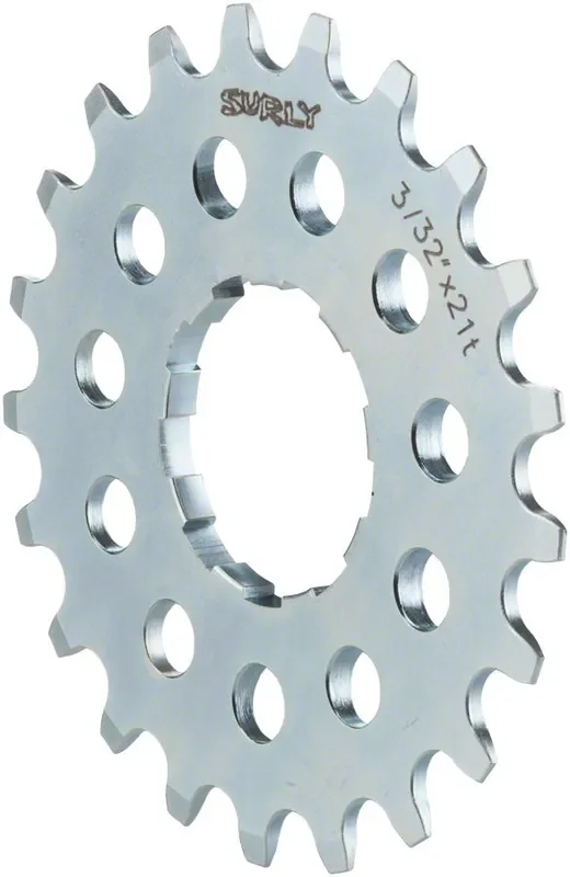 Surly Single Cassette Cog 3/32″ Splined 21t