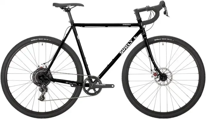 Surly Straggler Bike – 700c, Steel, Black, 62cm