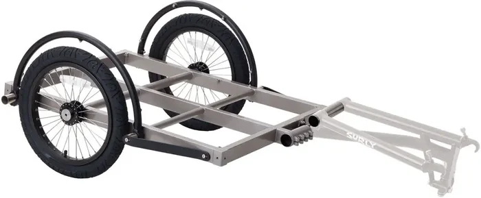 Surly Ted Trailer Short Bed, 16″ Wheels, Gray