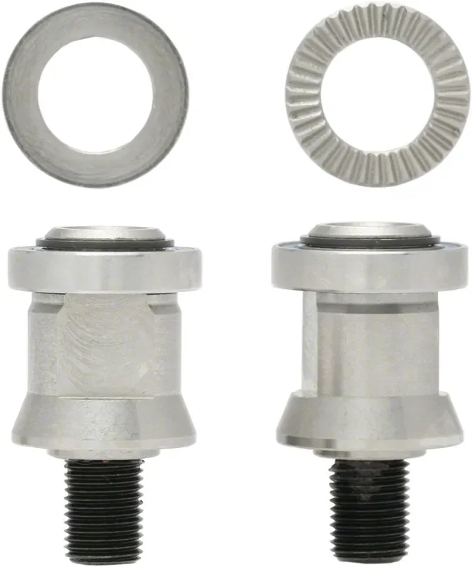 Surly Trailer Hitch Mount Axle Nuts Fits 10x1mm Threaded Axles or Surly Direct-Frame Mounting, Pair