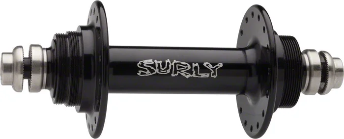 Surly Ultra New Rear Hub – Threaded x 120mm Rim Brake Fixed/Free Black 32H