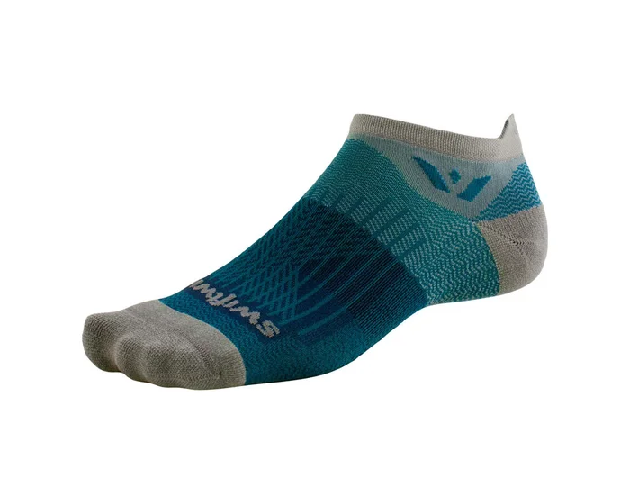 Swiftwick Aspire Zero Tab Socks (Pewter Navy) (S)