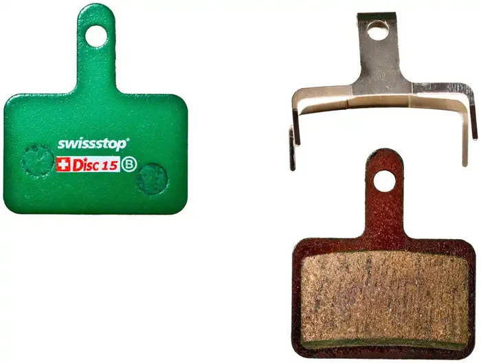 SwissStop Disc C Disc Brake Pad Set Disc 15 ShimanoDeore/Alivio/Acera 2-Piston