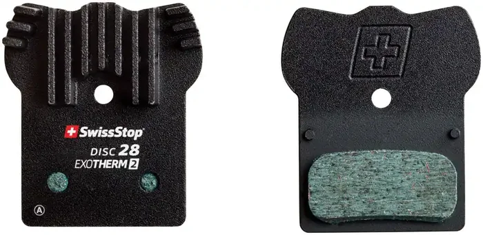 SwissStop EXOTherm2 Brake Pad Set, Disc 28 for Shimano “J” shape