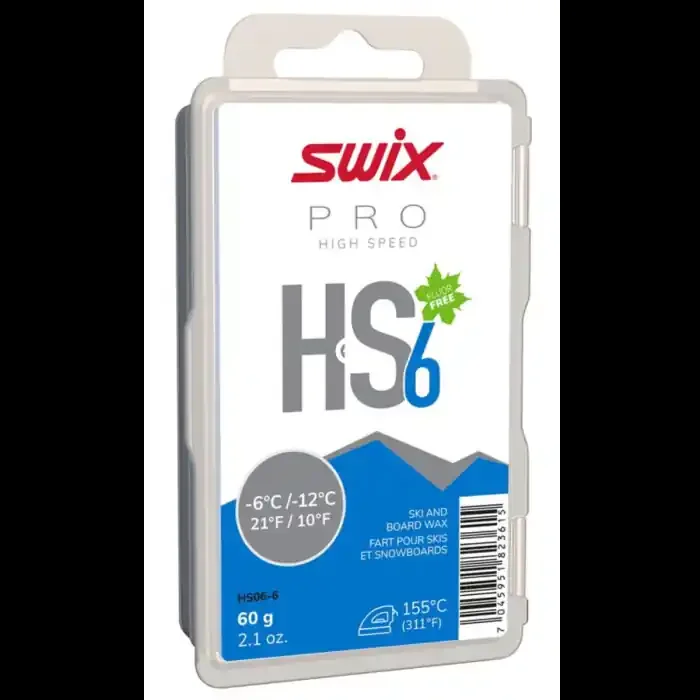 Swix Fluorocarbon Ski Waxes for Racing & Training – Cold-Temperature Performance, Hydrocarbon Technology & Low-Melt Point Formulas