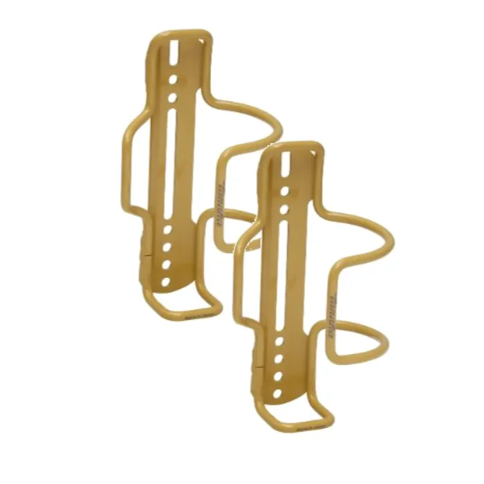 Tanaka 8 Moves RH Side Load Duraluminum Bottle Cage – Mustard, Adjustable, Lightweight Bike Accessory