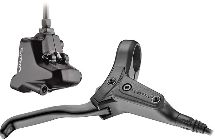 Tektro HD-R280 Disc Brake and Lever – Rear, Hydraulic, Flat Mount, Black