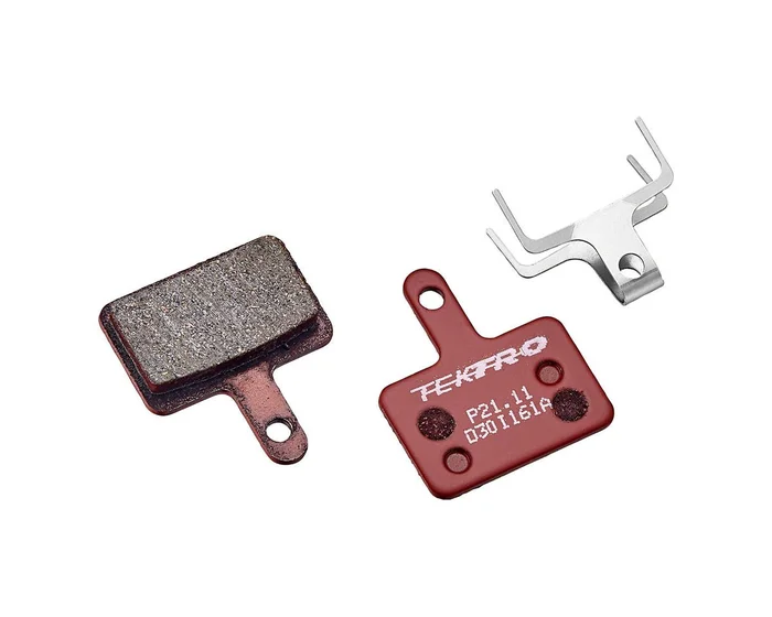 Tektro P21.11 Disc Brake Pads (Low Noise Resin Compound) (5mm Thickness) (For 2-Piston Brake Caliper)