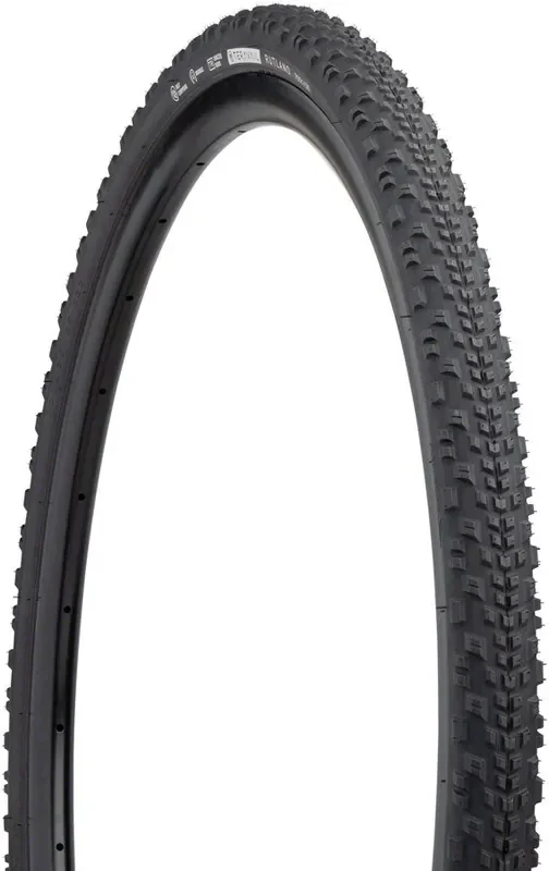 Teravail Gravel Tire Rutland – 700 x 35, Light and Supple, Black, Fast Compound 19-000333