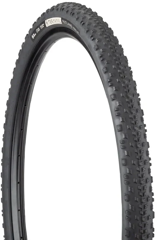 Teravail Rutland Tire 700 x 47 Tubeless Folding Black Durable Road Bike 19-000133