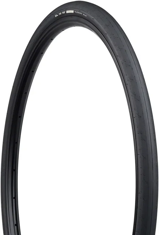 Teravail Telegraph Tire – 700 x 40, Tubeless, Folding, Black, Light and Supple 19-000609