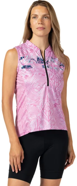 Terry Breakaway Mesh Sleeveless Jersey