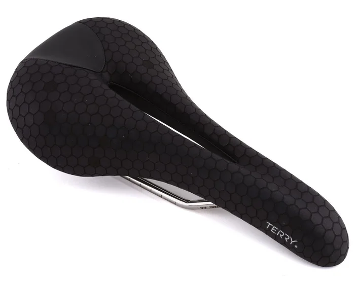 Terry Fly Ti Men’s Saddle (Black) (TI-316 Rails) (140mm)