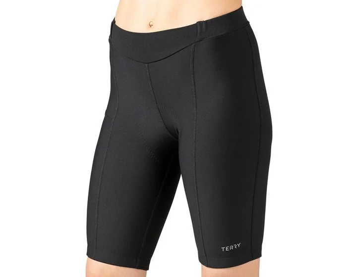Terry Women’s 10″ Touring Shorts (Black) (S)