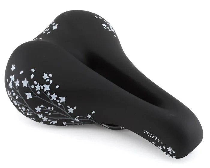Terry Women’s Cite X Gel Saddle (Black/Starstruck) (Steel Rails) (175mm)
